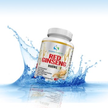 Supreme Potential Red Ginseng 900mg, 200 Capsules, Boost Energy and Cognitive Function, GMO Free, Best Quality, Manufactured in the USA