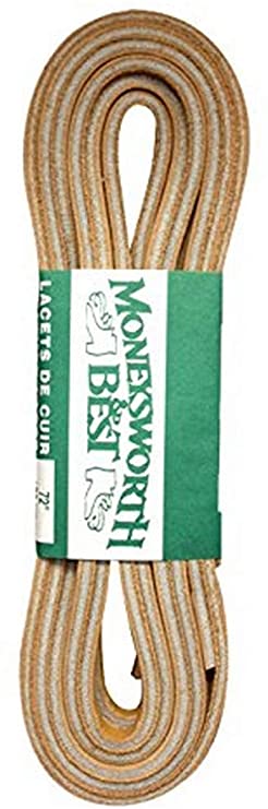 Moneysworth & Best 72" Leather Shoe and Boot Laces