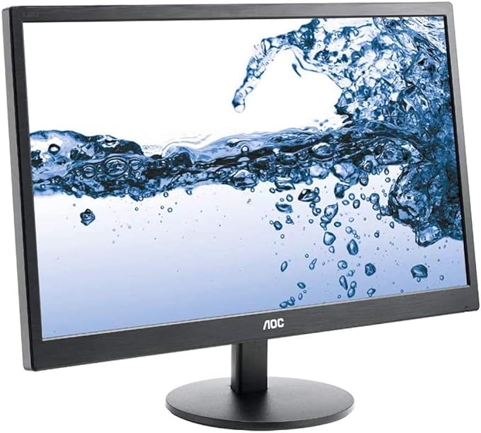 AOC E2270SWHN 54,6 cm (21,5 Zoll) Monitor (VGA, HDMI, TN Panel, 1920 x 1080, 5ms Reaktionszeit, 60 Hz) schwarz