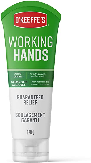 O'Keeffe's Working Hands Hand Cream for Extremely Dry, Cracked Hands, Heals, Relieves and Repairs, Boosts Moisture Levels, 7oz/198g, (Pack of 1) 106462