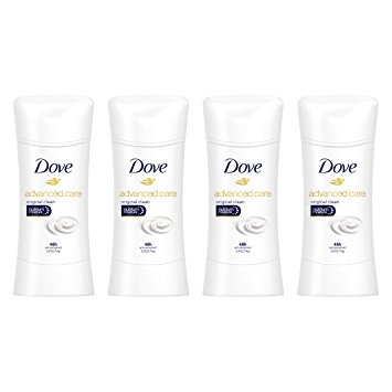 Dove Advanced Care Antiperspirant Deodorant, Original Clean, 2.6 oz, 4 count