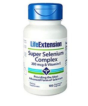 Life Extension Super Selenium Complex Capsules 200 mcg 100 Count