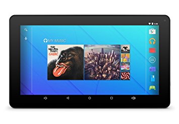 Ematic 10-Inch Quad-Core Tablet with Android 5.1, Lollipop, Keyboard Folio Case and Headphones - Black (EGQ223SKBL)