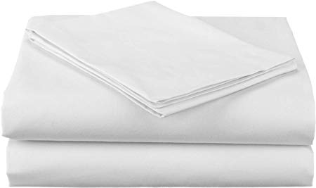 American Baby Company Ultra Soft Microfiber Toddler Sheet Set for Boys and Girls, White, 3 Piece