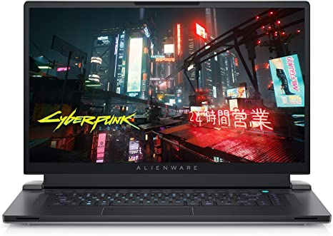 Alienware X17 R2 Gaming Laptop - 17.3-inch FHD 480Hz 1ms Display, Intel Core i9-12900H, 16GB RAM, 1TB SSD, NVIDIA GeForce RTX 3070Ti 8GB GDDR6, USB-C, Killer Wi-Fi 6, Windows 11 Home - Lunar Light