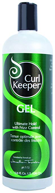 Curly Hair Solutions Curl Keeper GEL - Ultimate Hold with Frizz Control (33 Ounce / 1000 Milliliter)