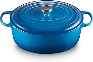 Le Creuset Enameled Cast Iron Signature Oval Dutch Oven, 9.5 qt., Marseille