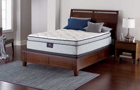 Serta Perfect Sleeper Edinburgh Super Pillow Top Mattress Hyrbid Gel Innerspring (Full)