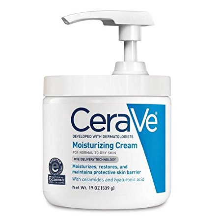 Cerave Moisturizing Cream With Pump For Normal To Dry Skin 19 Oz