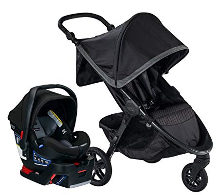 Britax B-Free & B-Safe Ultra Travel System, Pewter