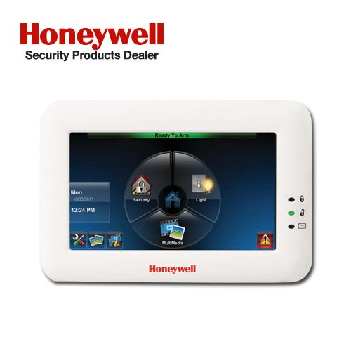 Honeywell Ademco 6280W Color Touch-Screen Keypad w/ Voice, White