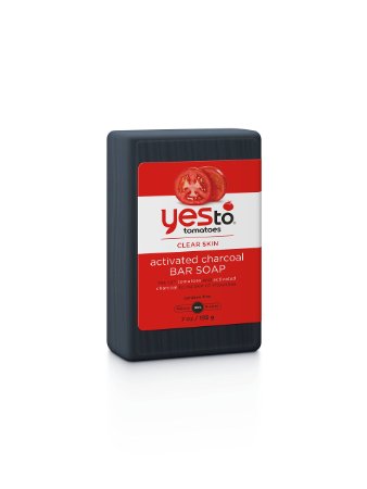 Yes To Tomatoes Activated Charcoal Bar Soap