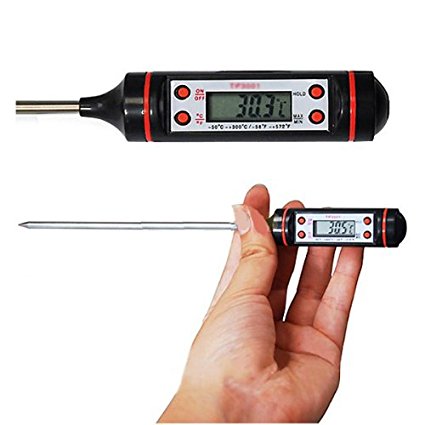 Food Probe Meat Digital Cooking Thermometer Kitchen BBQ