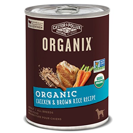 Castor & Pollux Organix Organic Canned Dog Food, 12 count 12.7 oz