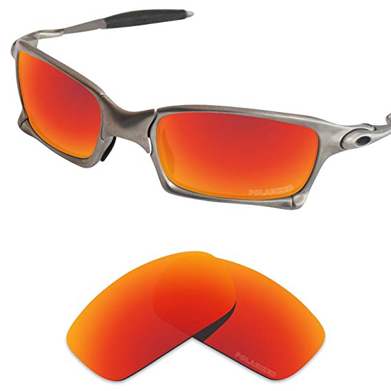 Tintart Performance Replacement Lenses for Oakley X Squared Sunglass Polarized Etched