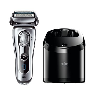 Braun Series 9 9095CC Mens Electric Shaver WetDry with Clean and Renew Charger