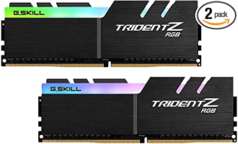 G.SKILL 16GB (2 x 8GB) TridentZ RGB Series DDR4 PC4-32000 4000MHz Desktop Memory Model F4-4000C17D-16GTZR