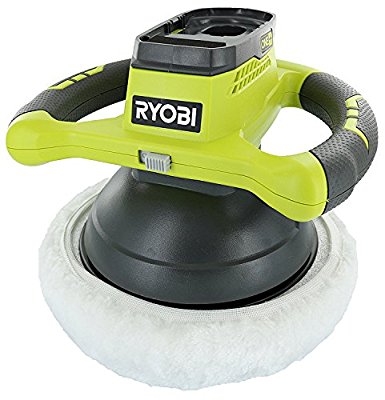 Ryobi P435 One  18V Lithium Ion 10" 2500 rpm Cordless Orbital Buffer / Polisher with 2 Bonnets (Battery Not Included, Power Tool Only)