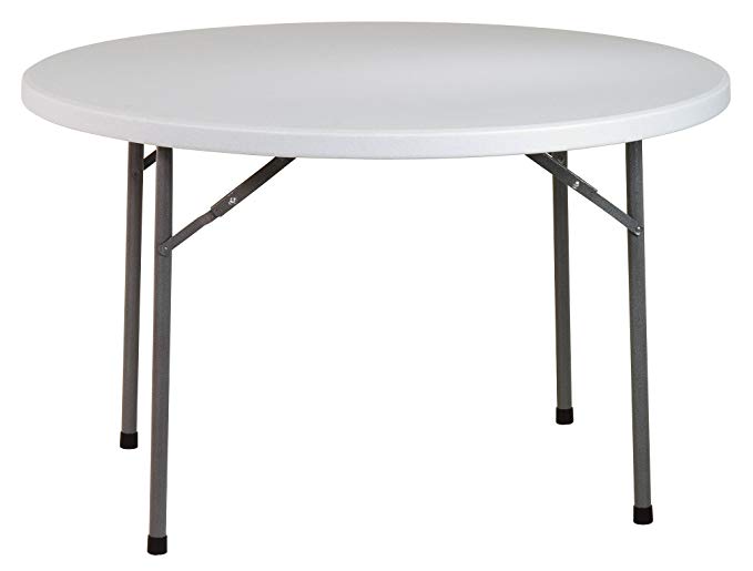 Office Star Round Resin Multi Purpose Table 48"