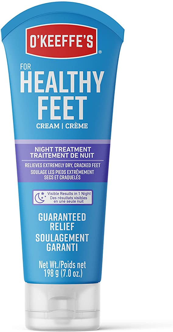 O'Keeffe's Healthy Feet Night Treatment Foot Cream, 7 Ounce Tube (Pack of 1)