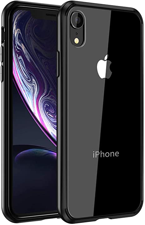Mkeke Compatible with iPhone XR Case,Clear Anti-Scratch Shock Absorption Cover Case for iPhone XR