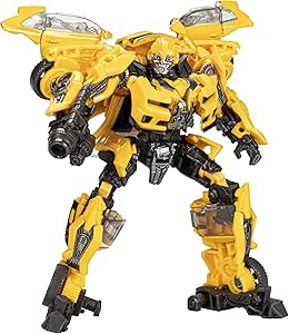 Transformers Toys Studio Series 87 Deluxe Class Dark of The Moon Bumblebee Action Figure - Ages 8 and Up, 4.5-inch, Multicolored