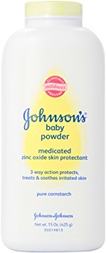 Johnson's Baby Powder Medicated with Aloe & Vitamin E, 15 Ounces