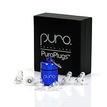 Puro Sound Labs PuroPlugs Noise-Isolating Earplugs (Blue)