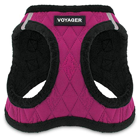 Voyager Step-in Soft Plush Dog Vest Harness for Small and Medium Dogs by Best Pet Supplies