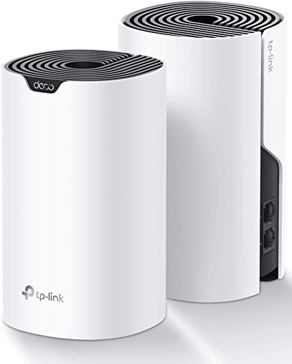 TP-Link Deco Whole Home Mesh WiFi System– Up to 3,800 Sq.ft. Coverage, WiFi Router/Extender Replacement, Gigabit Ports, Parental Controls, Works with Alexa(Deco S4 2-Pack)