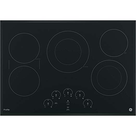 GE PP9030DJBB Profile 30" Black Electric Smoothtop Cooktop