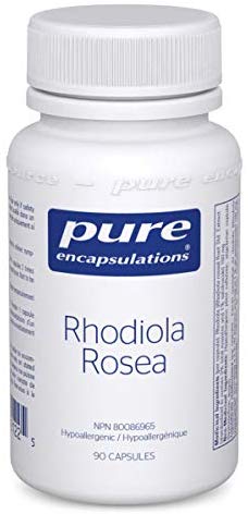 Pure Encapsulations - Rhodiola Rosea - Hypoallergenic Supplement to Moderate Occasional Physical and Emotional Stress - 90 Capsules