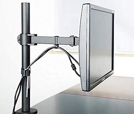 Monitor Desk Mount Stand Full Motion Swivel Monitor Arm for 17''-27'' Computer Monitor