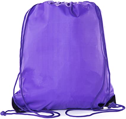 Mato & Hash Drawstring Bulk Bags Cinch Sacks Backpack Pull String Bags | 15 Colors | 1PK-100PK Available