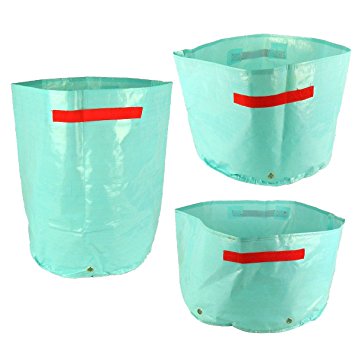 GardeningWill Waterproof PE Potato Vegetable Grow Planter Bag 3 Different Packs-Blue
