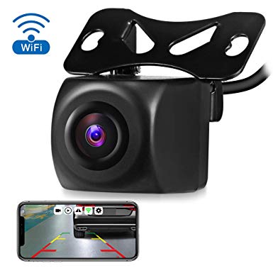 AUTOLOVER Wireless Backup Camera, HD 720p Backup Camera for car, Vehicles WiFi Backup Camera with Night Vision / IP67 Waterproof for iPhone, iPad or Andriod Devices