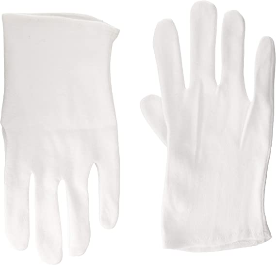 Hagerty 15900 Jewelry Handling Gloves Non-Treated 1 Pair White