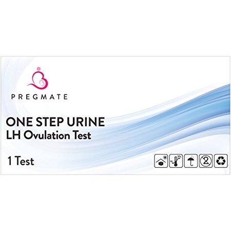 PREGMATE 25 Ovulation LH Test Strips One Step Urine Test Strip Combo Predictor Pregnancy Kit Pack (25 LH)