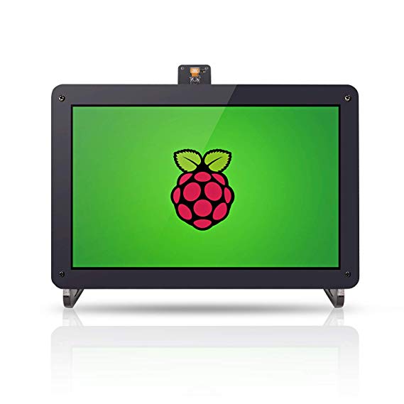 Raspberry Pi 3 Screen 10.1’’ IPS - SunFounder 10.1 Inch HDMI IPS LCD Monitor Display High Resolution 1280×800 Camera Holder Stand for Raspberry Pi 3 Model B, 2 Model B, and 1 Model B