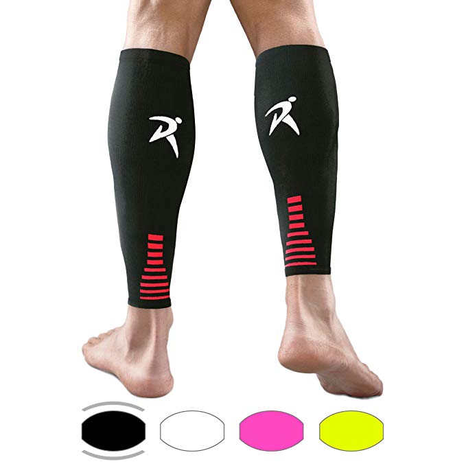 Rymora Calf Compression Sleeves (Ideal for Shin Splints, Running, Sports for Men/Women)