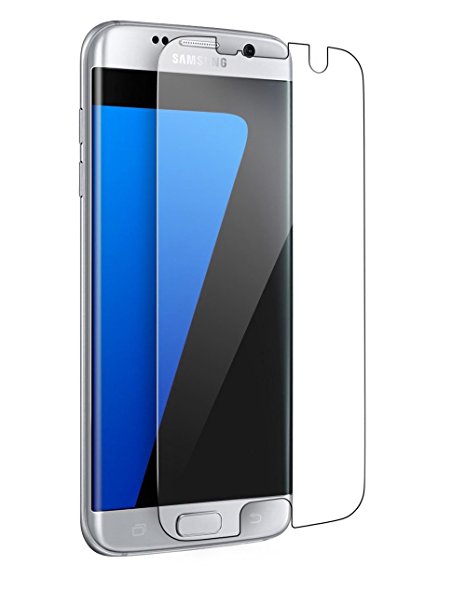 Galaxy S7 Edge Screen Protector (Full Coverage NOT Glass), Yootech LiQuidSkin Anti-Bubbles Samsung Galaxy S7 Edge HD Clear Case Friendly Film