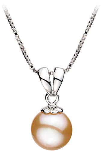 Sally 9-10mm AA Quality Freshwater 925 Sterling Silver Cultured Pearl Pendant
