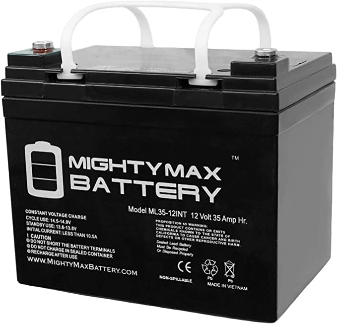 12V 35AH INT Replacement Battery for VMAX V35-857