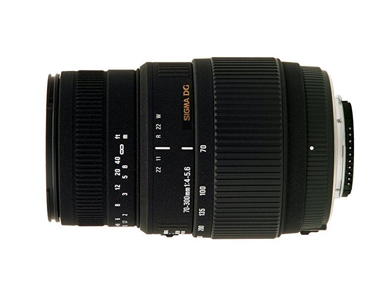 Sigma 70-300mm f/4-5.6 SLD DG Macro Lens with built in motor for Nikon Digital SLR Cameras