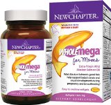 New Chapter Wholemega for Moms - Whole Fish Oil with DHA  Omegas - 90 ct 22 Day Supply