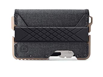 Dango T01 Tactical EDC Wallet - Made in USA - Genuine Leather, Multitool, RFID Block