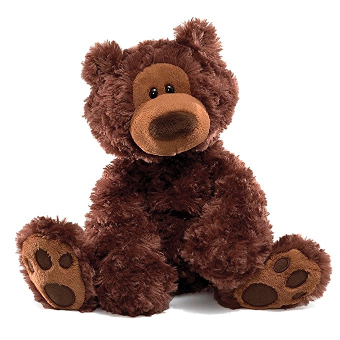 Gund Philbin Bear Small 33 cm (Chocolate)