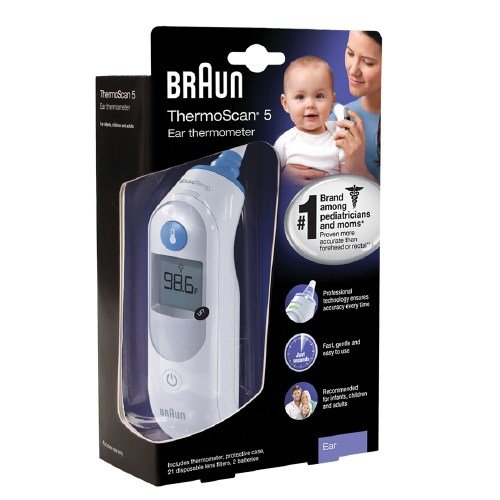 Braun 328785927658 Thm Braun Thermoscan Ear Thermometer