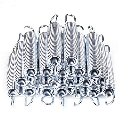 AW 20pcs 5.3" Inch Galvanized Steel Trampoline Springs Galvanized Replacement Set