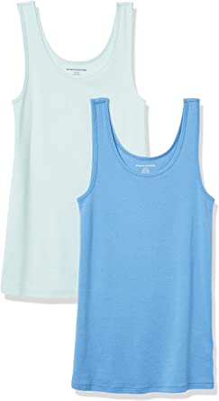 Amazon Essentials Women's 2-Pack Slim-Fit Tank